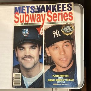 New York Mets Yankees 2000 Subway Series Booklet